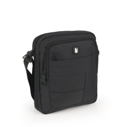 Мъжка чанта Kendo Eco черна - 24 см
