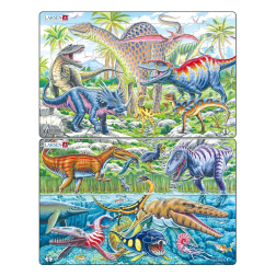 Пъзел: Серия "Динозаври" – 28 части, среден