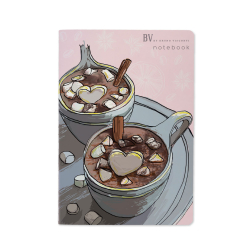 Тефтер A5 - мека корица - Hot chocolate